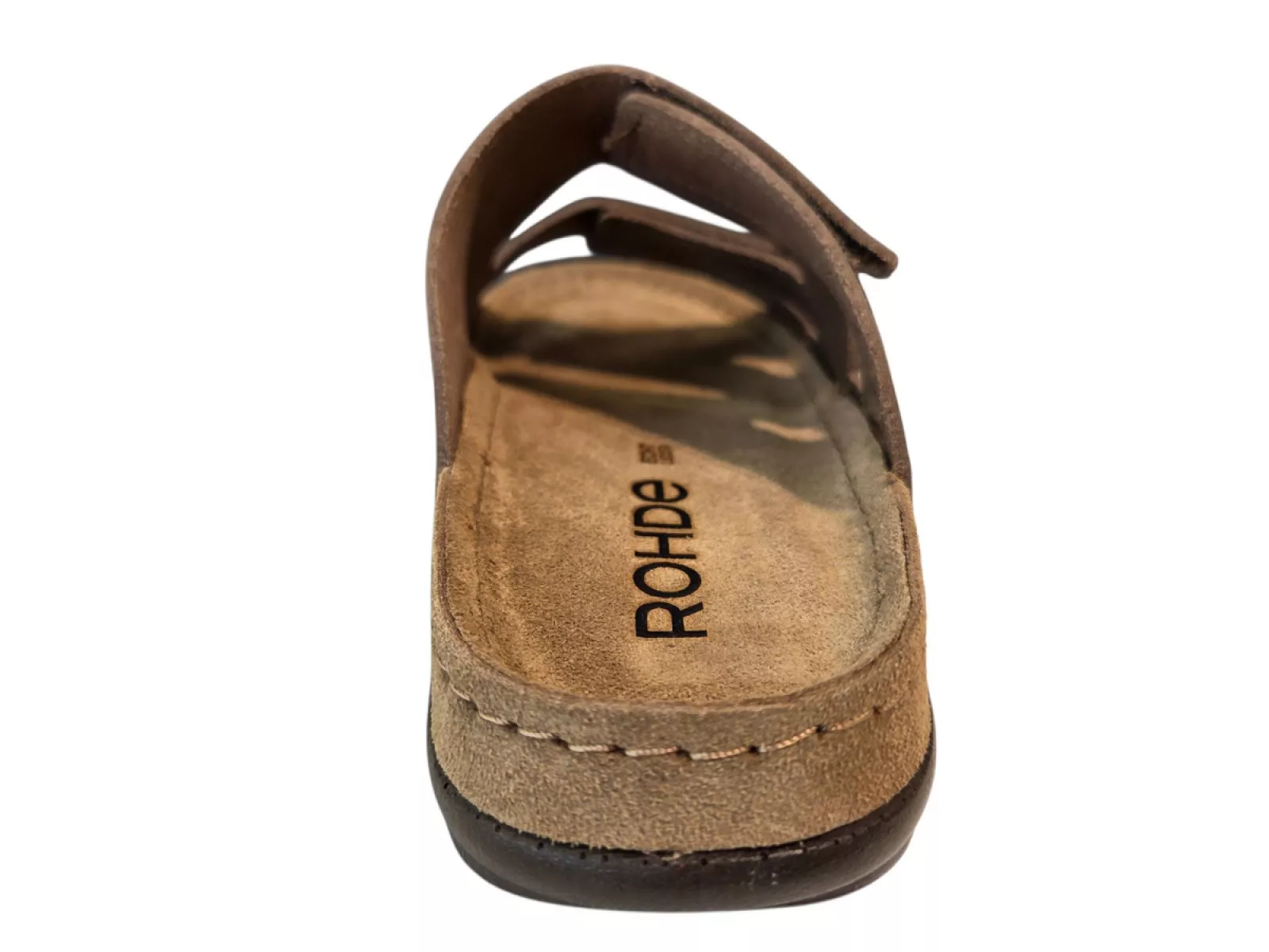 Rohde Rohde 5914 72 Slippers Bruin Leer Heren