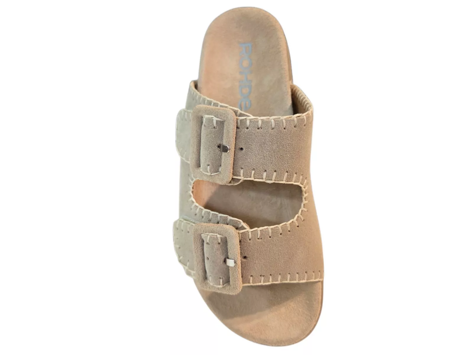 Rohde Rohde 6316 14 Slippers Beige Suede Dames