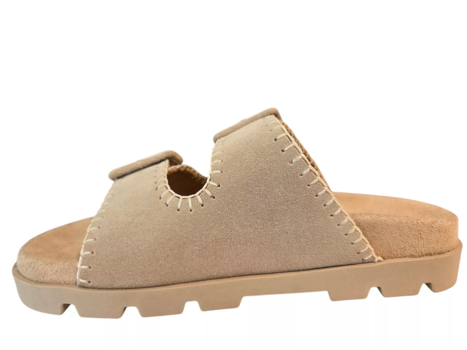 Rohde Rohde 6316 14 Slippers Beige Suede Dames