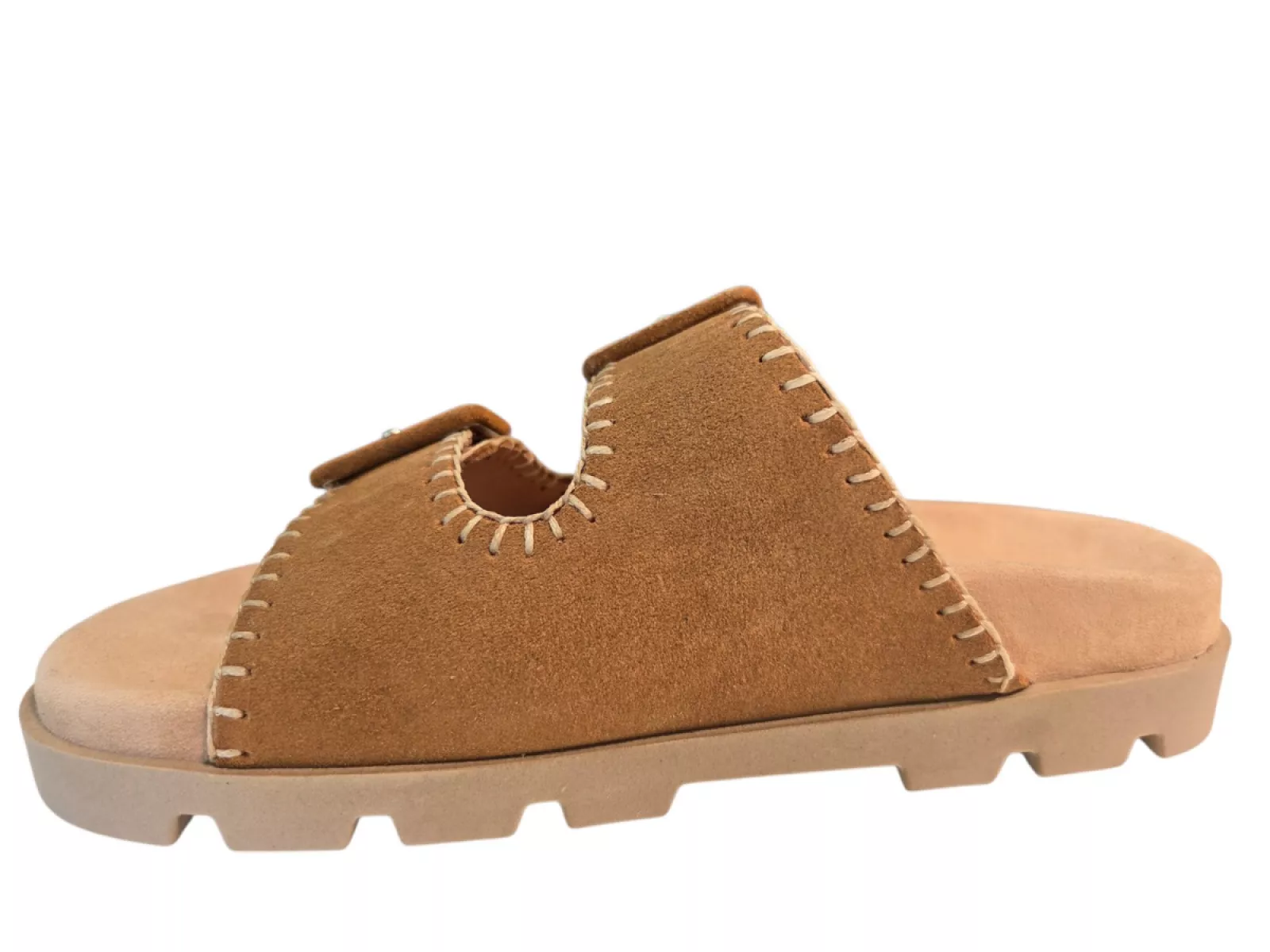 Rohde Rohde 6316 76 Slippers Cognac Suede Dames
