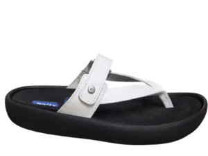 Wolky Wolky 0082131 100 Peace Teenslipper Wit Leer Dames