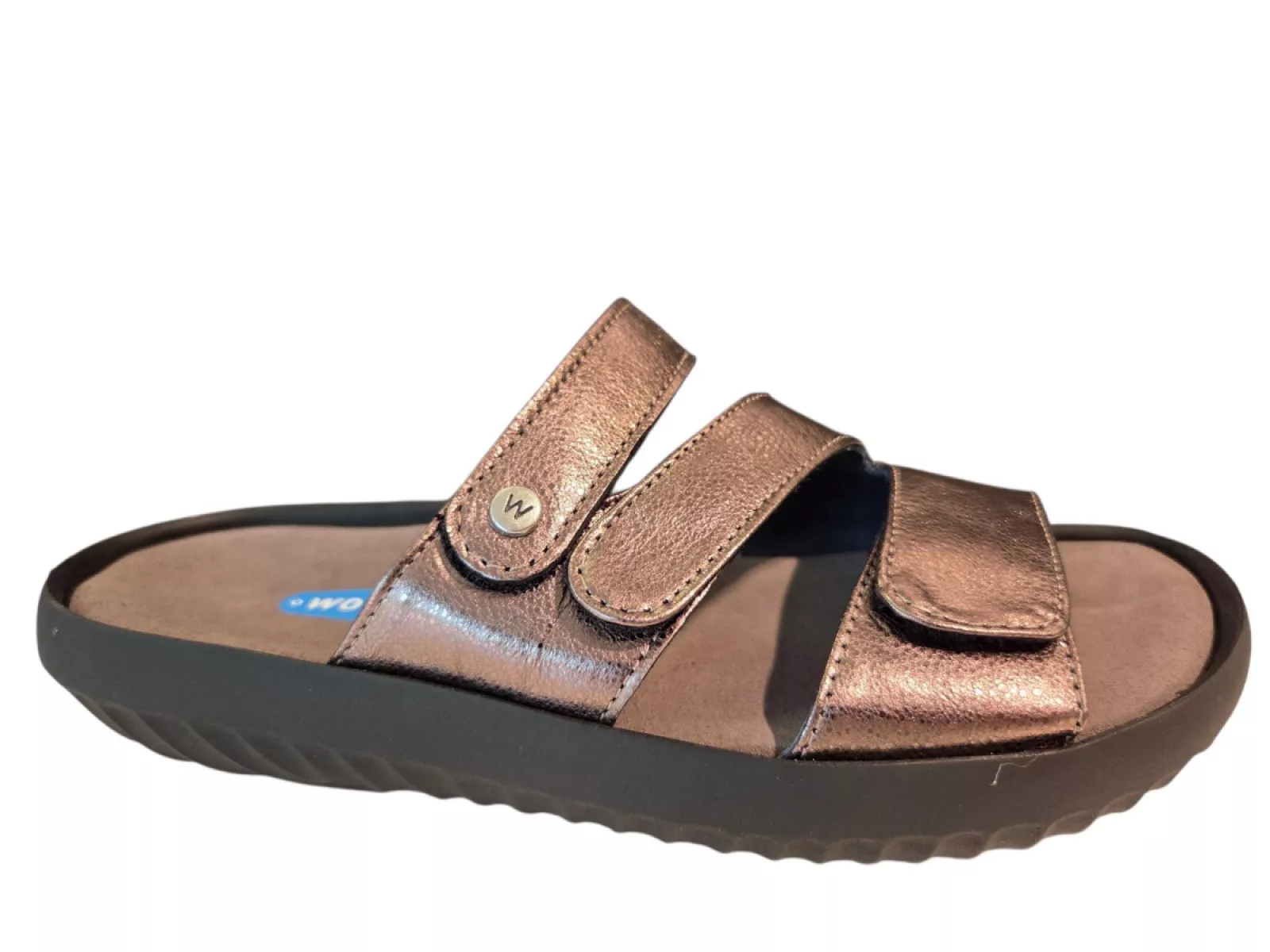 Wolky Wolky 0088523 203 Sense Slippers Brons Leer Dames