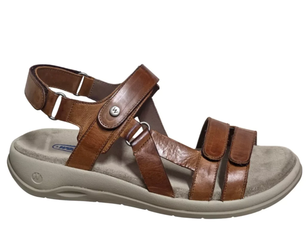 Wolky Wolky 0147530 430 Manilla Sandalen Bruin Leer Dames