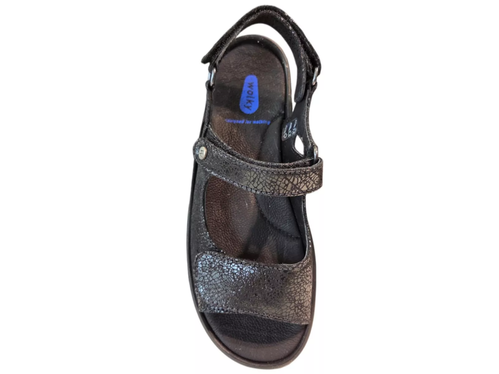 Wolky Wolky 0333340 000 Brasillia Sandalen Zwart Leer Dames