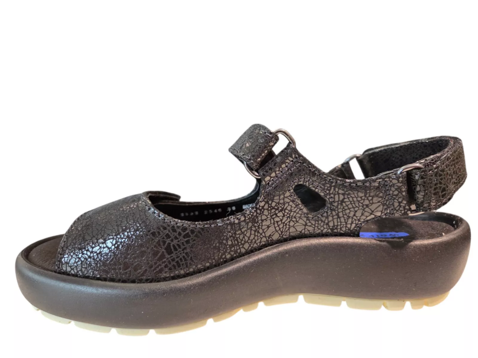 Wolky Wolky 0333340 000 Brasillia Sandalen Zwart Leer Dames