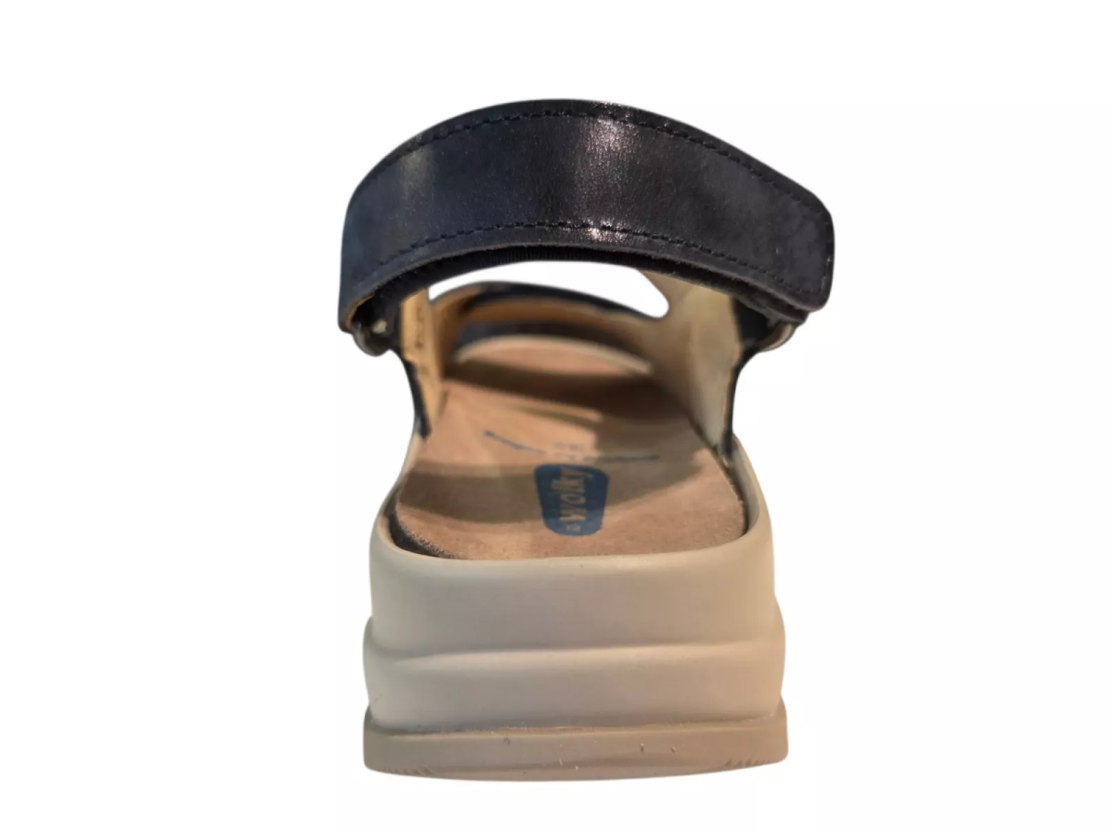 Wolky Wolky 0335036 820 Sandalen Blauw Metallic Leer Dames