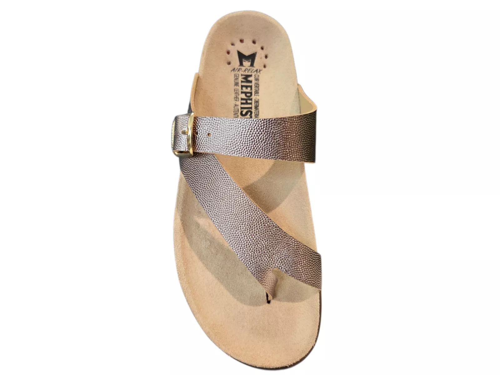 Mephisto Mephisto Helen Odysee Teenslippers Platinum Leer Dames