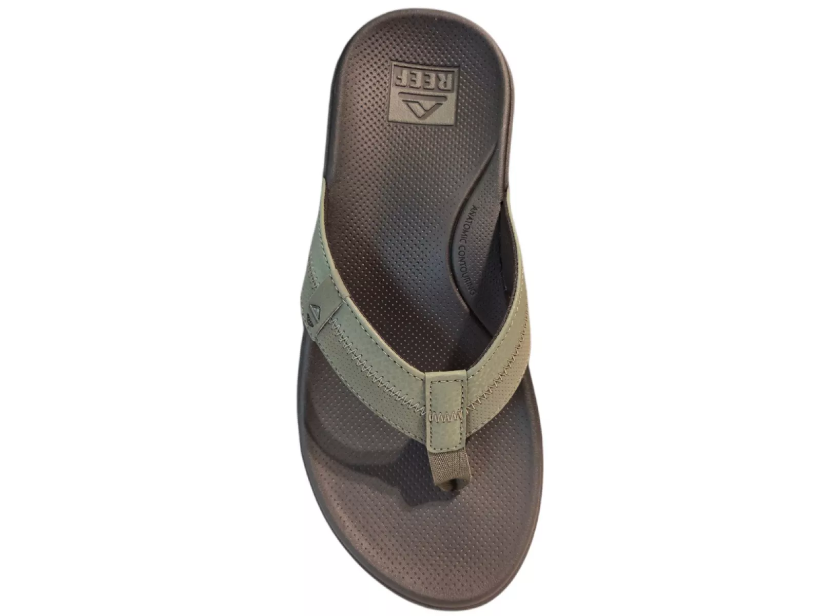 Reef Reef Cushion Phantom 2.0 Olive gum Teenslippers Synthetisch Groen Heren