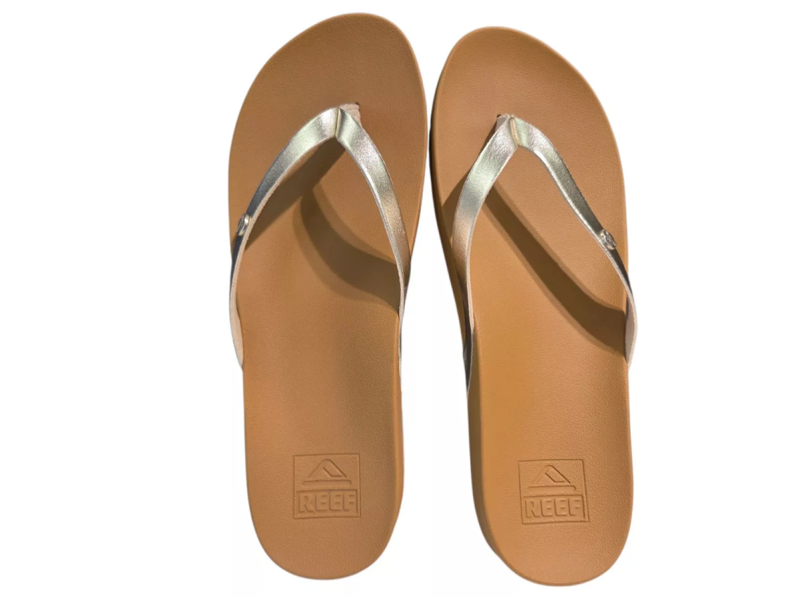 Reef Reef Vista Ivy Golden Hour Teenslippers Goud Synthetisch Dames