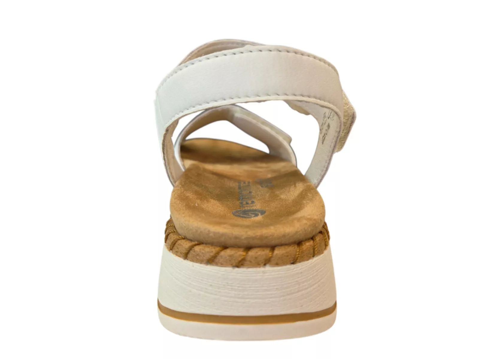 Remonte Remonte D3J52-80 Sandalen Wit Leer Dames