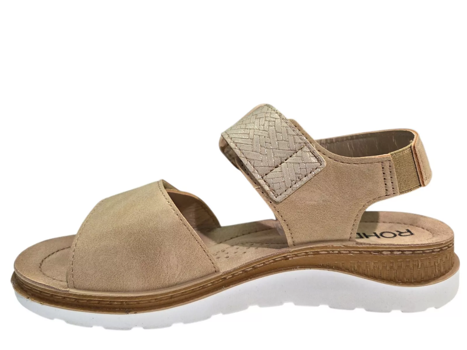 Rohde Rohde 1311 14 Sandalen Beige Leer Dames