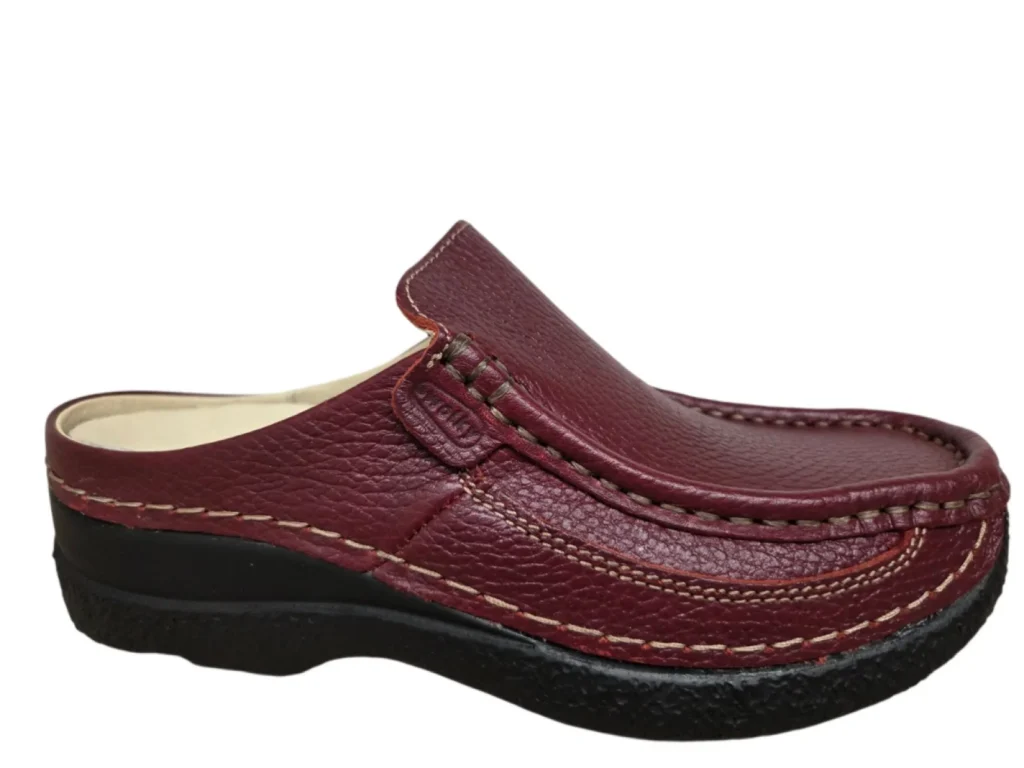 Wolky Wolky 0620270 500 Muilen Rood Leer Dames