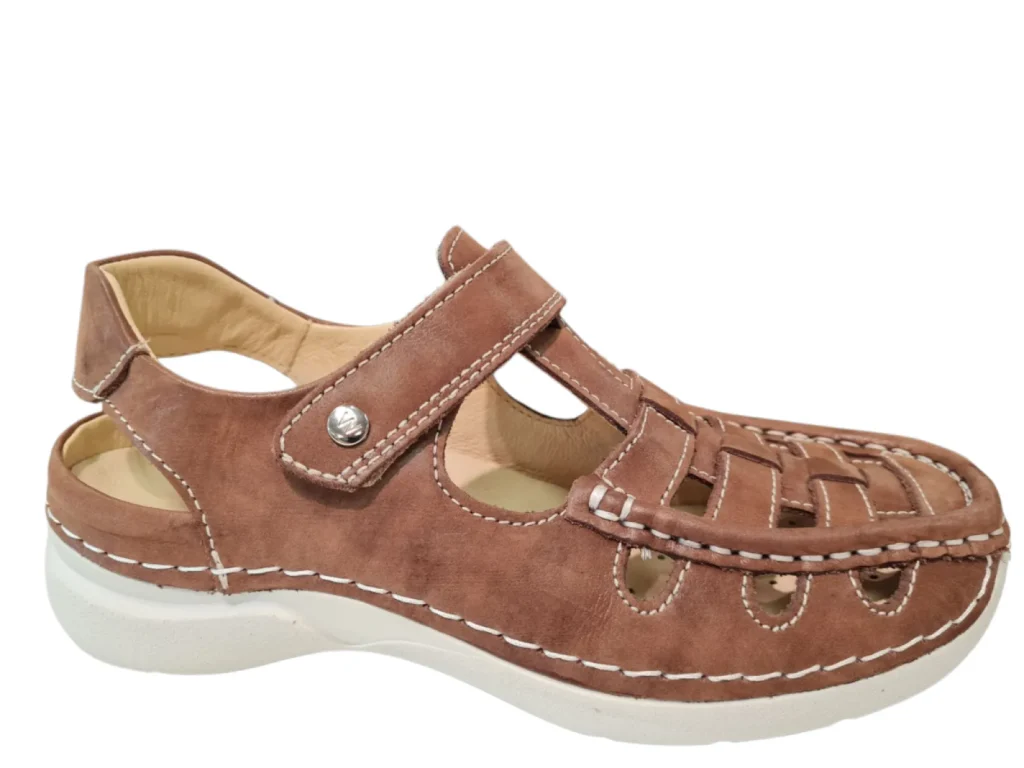 Wolky Wolky 0720436 301 Bandschoenen Bruin Leer Dames