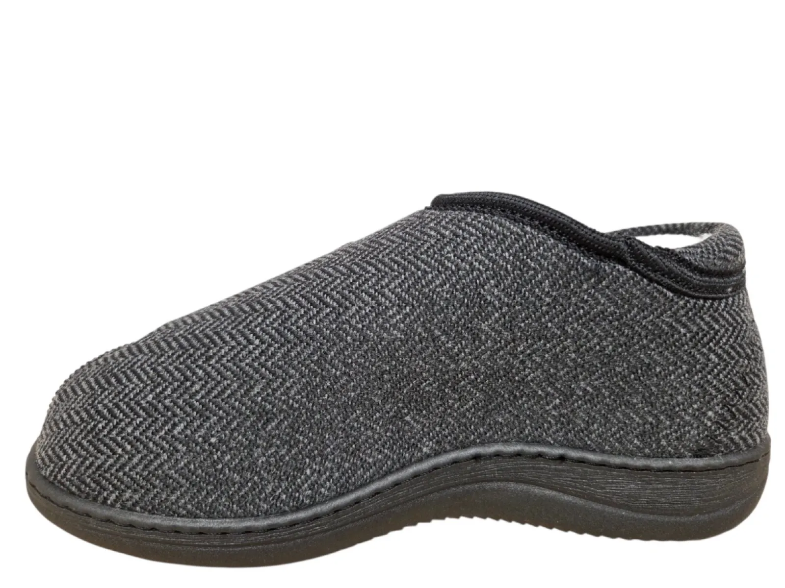 Liromed Liromed Kampen Zwart 476-1003 Medische Verbandpantoffels Zwart Bamboe-textiel Uniseks Breedtemaat L Zorgvergoeding Mogelijk