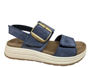 Rohde Rohde 5696 56 Sandalen Blauw Suede Dames