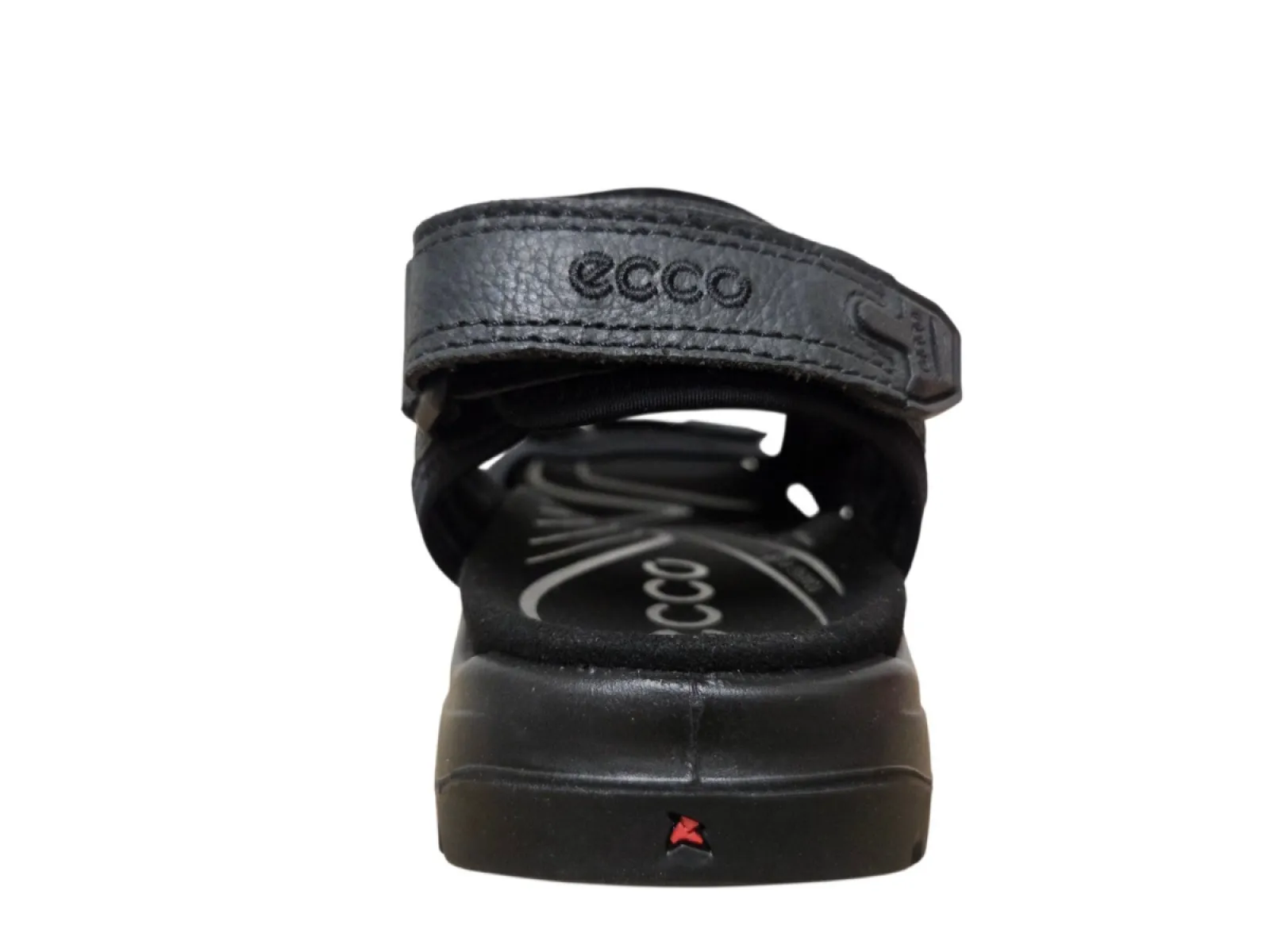 Ecco Ecco 069564 12001 Offroad Sandalen Zwart Leer en Textiel Heren
