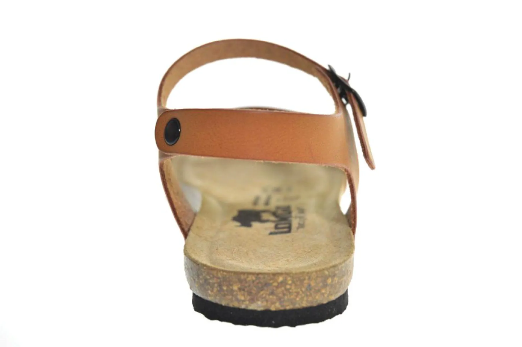 Longo Longo Cognac Leren Dames Sandalen
