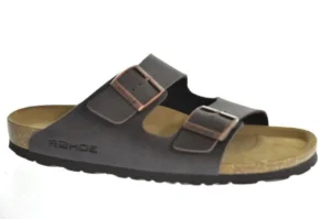 Rohde Rohde 5920 72 Slippers Bruin Leer Heren