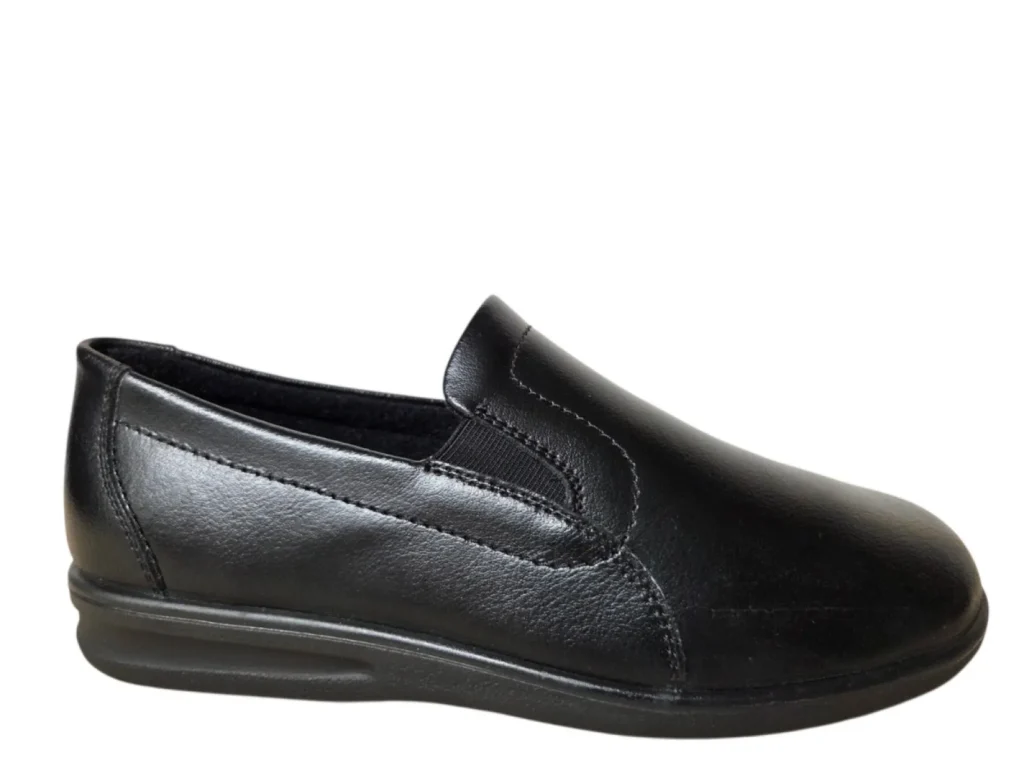 Josef Seibel Josef Seibel Belfort 88 Black Gesloten Pantoffels Zwart Leer Heren