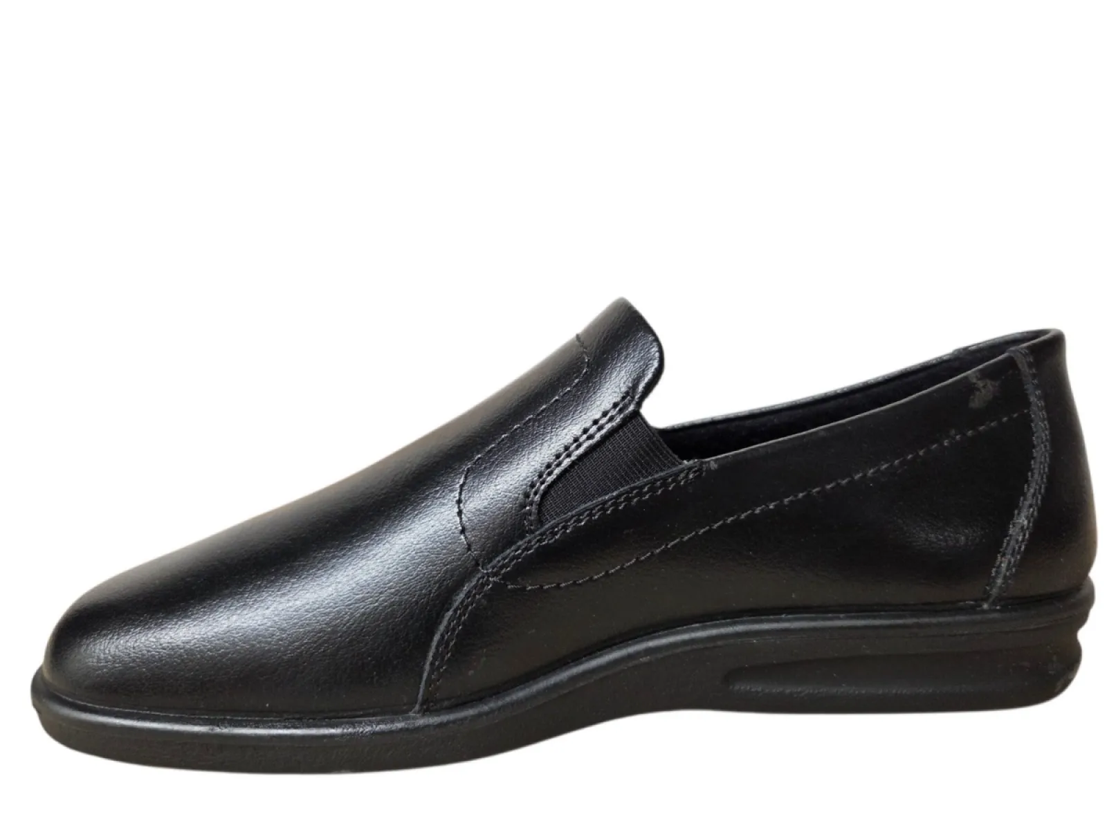 Josef Seibel Josef Seibel Belfort 88 Black Gesloten Pantoffels Zwart Leer Heren