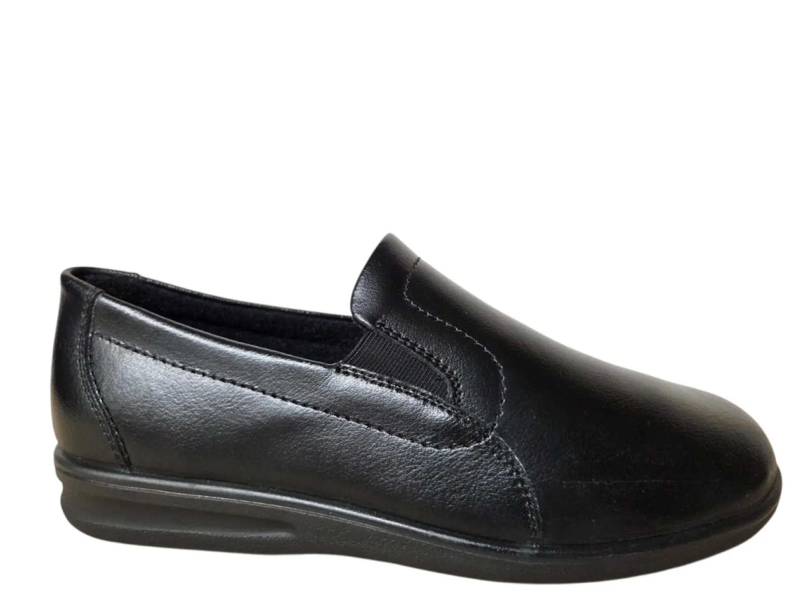 Josef Seibel Josef Seibel Belfort 88 Black Gesloten Pantoffels Zwart Leer Heren