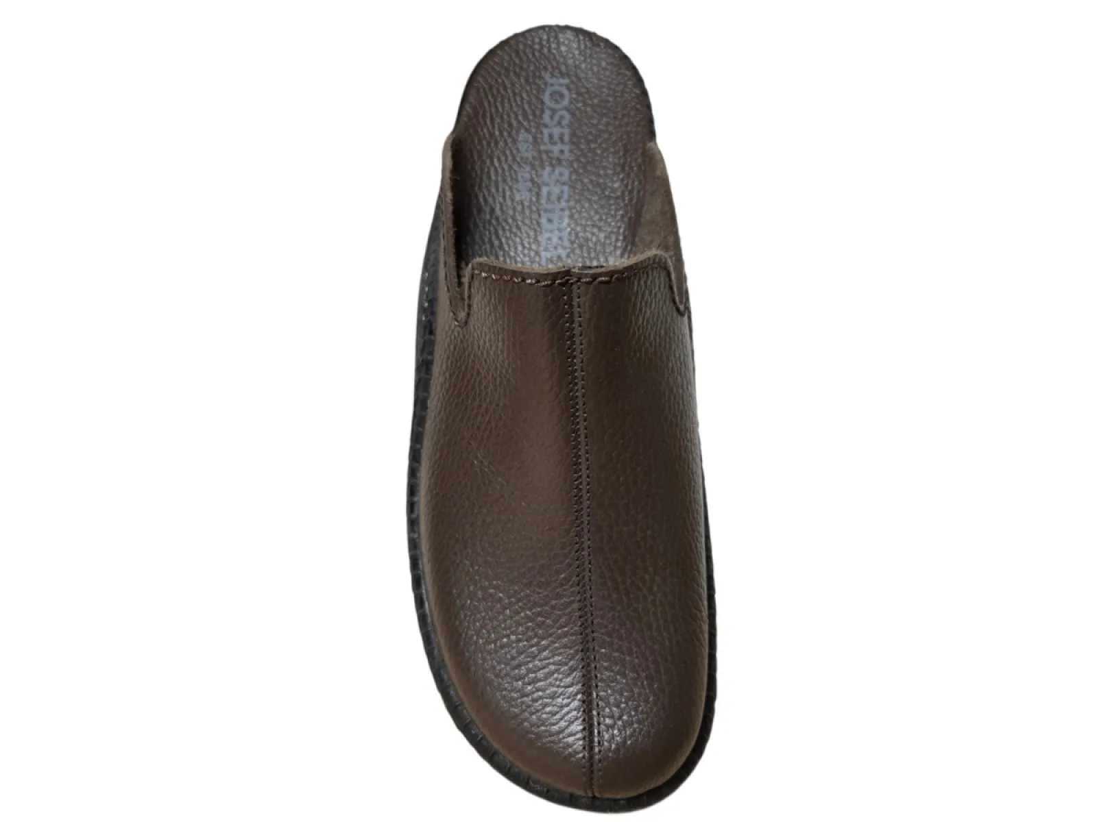Josef Seibel Josef Seibel Monaco 202 Mocca Open Pantoffels Bruin Leer Heren