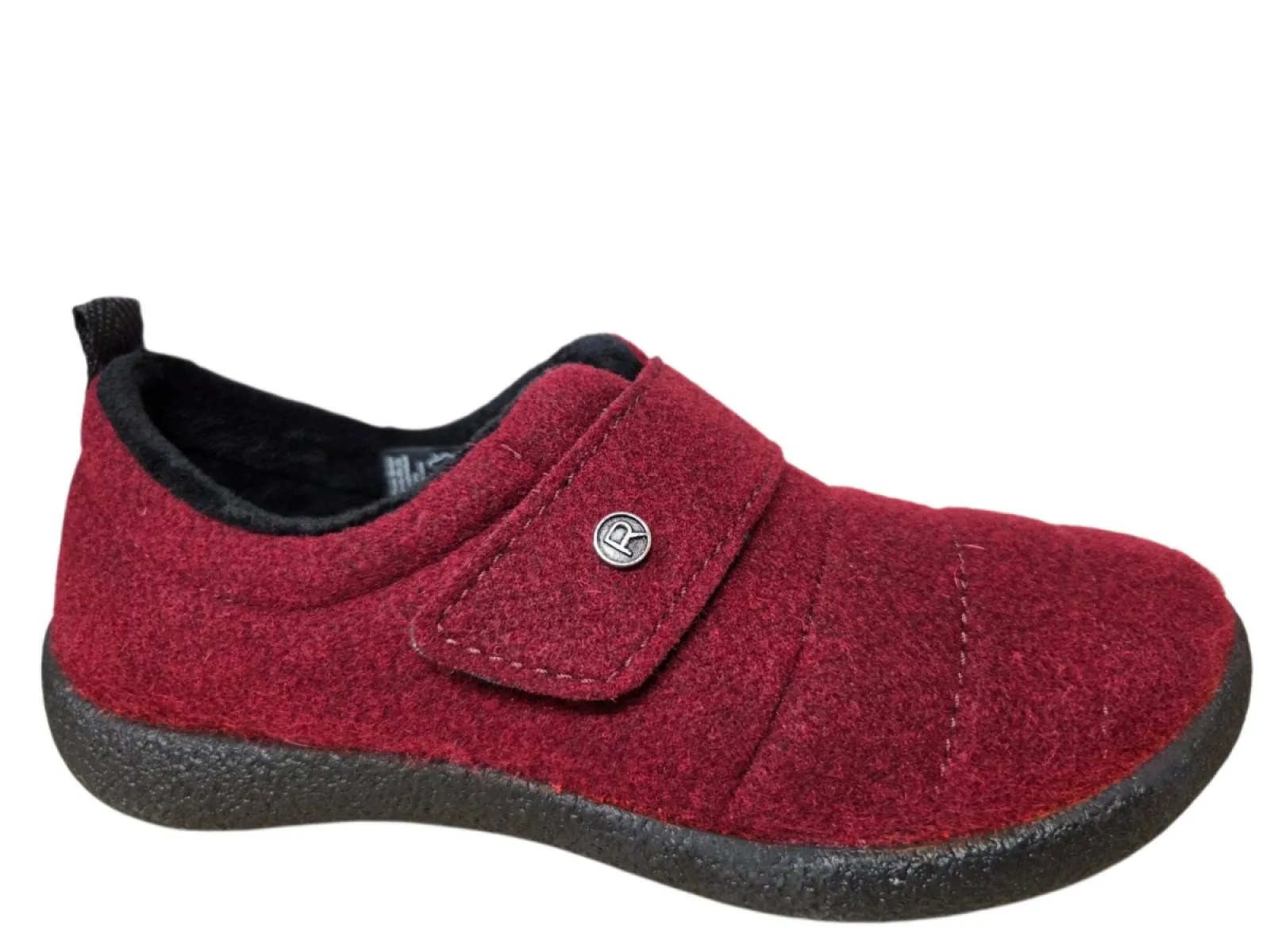 Rohde Rohde 2007 48 Pantoffels Sloffen Rood Vilt Dames