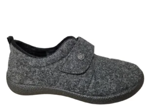 Rohde Rohde 2007 82 Pantoffel Sloffen Grijs Vilt Dames