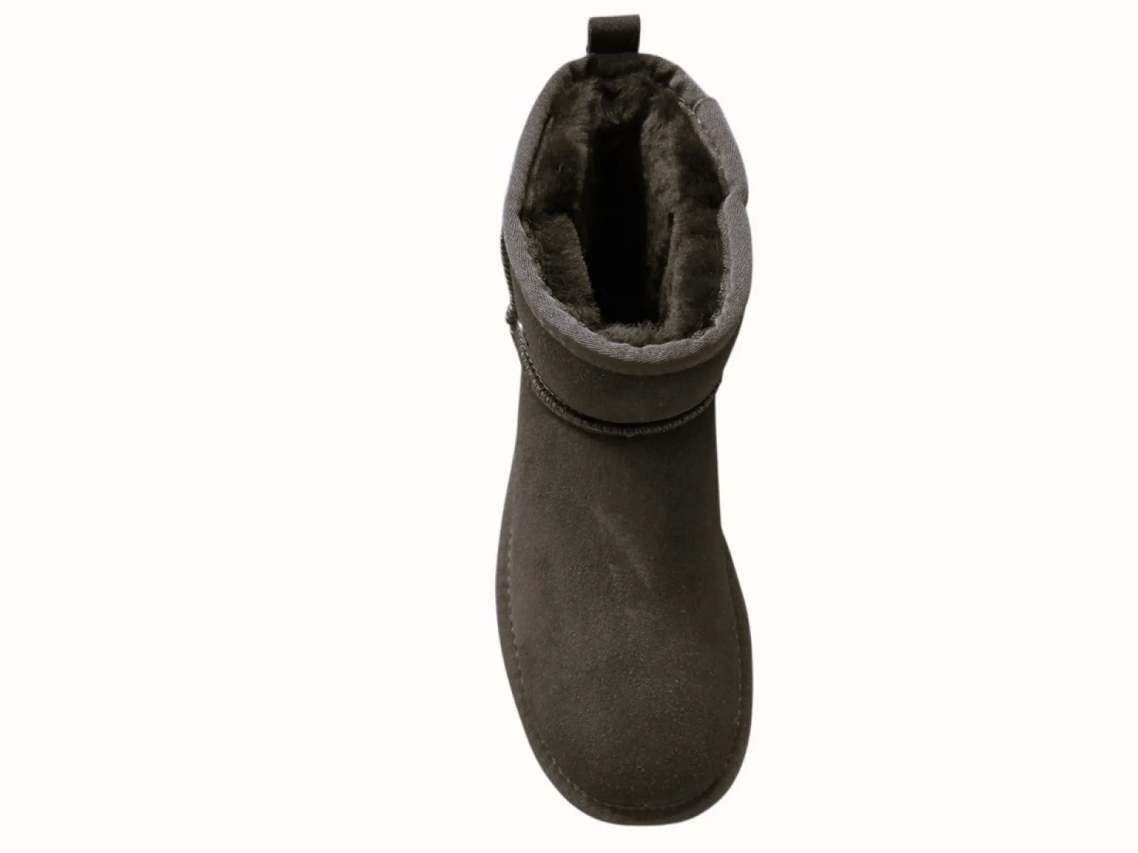 Warmbat Warmbat Wallaby Women Suede Boot Choco Pantoffels/Boots Bruin Suede Dames