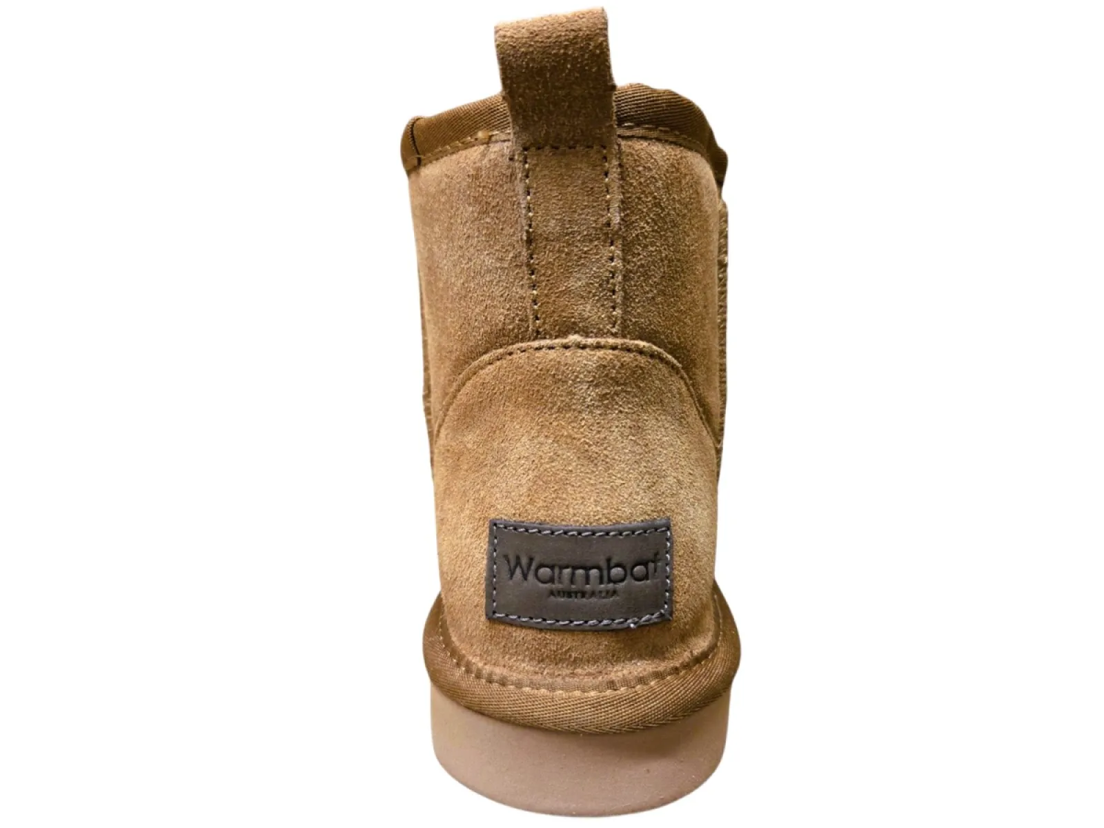 Warmbat Warmbat Wallaby Women Suede Boot Cognac Pantoffels/Boots Cognac Suede Dames