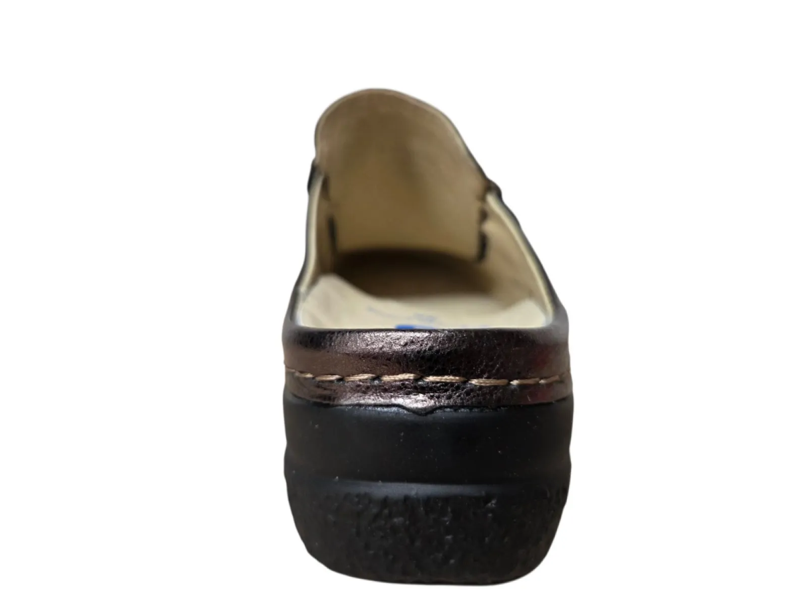 Wolky Wolky 0620223 203 Muilen Open Hiel Instappers Brons Leer Dames