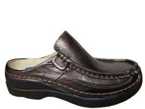 Wolky Wolky 0620223 203 Muilen Open Hiel Instappers Brons Leer Dames