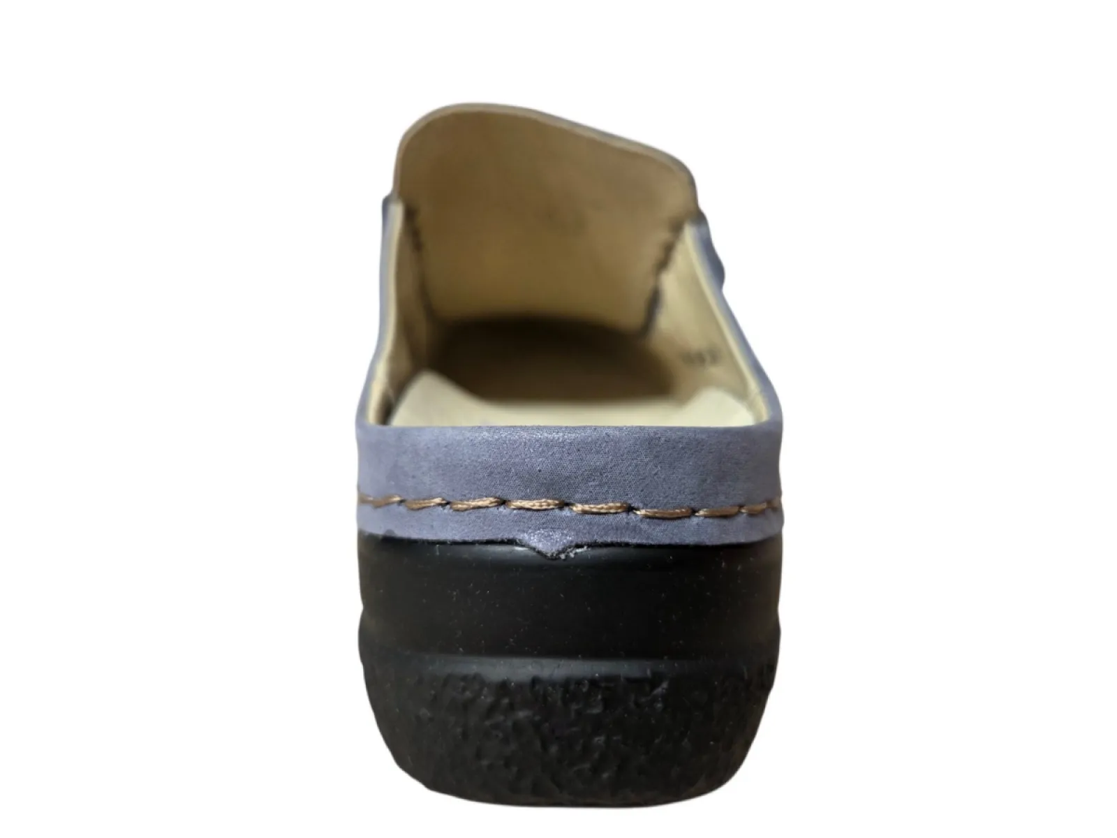 Wolky Wolky 0620236 826 Muilen Open Hiel Instappers Blauw Leer Dames
