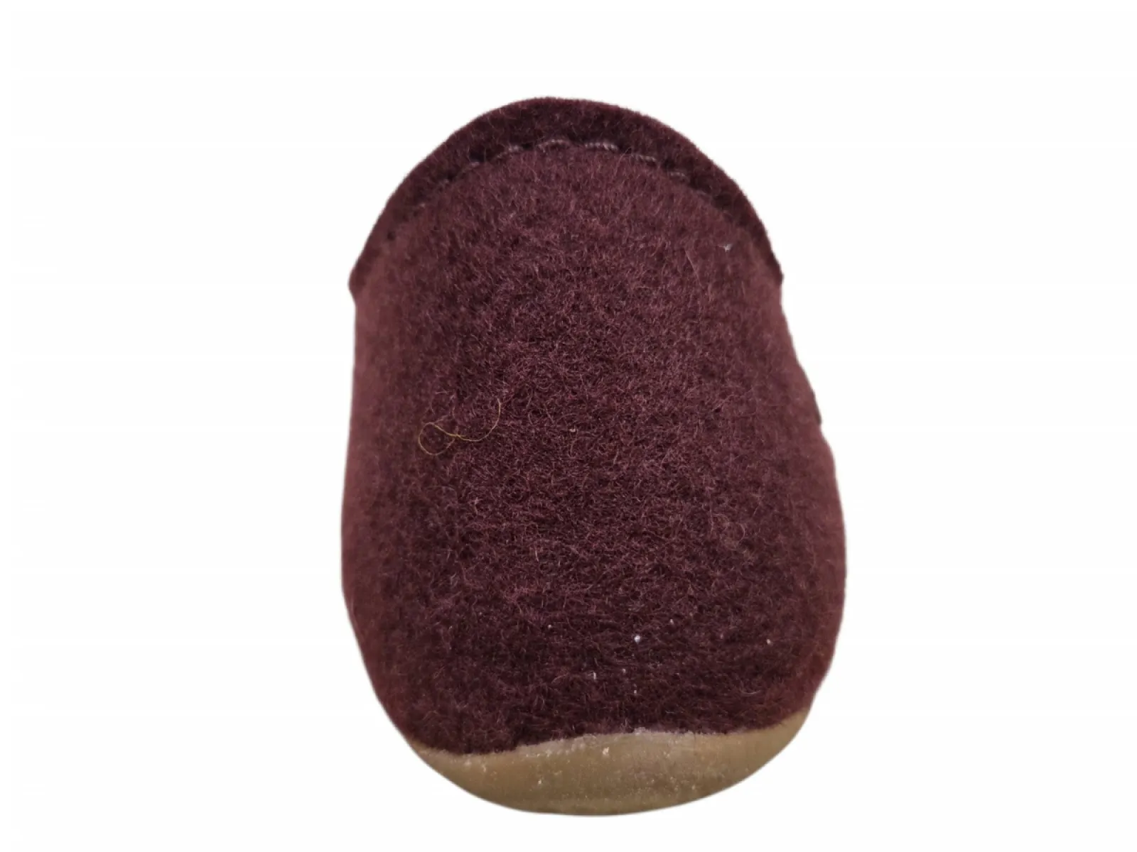 Haflinger Haflinger Everest Focus 009 Bordeaux Pantoffels Dichte Sloffen Bordeaux Vilt Dames