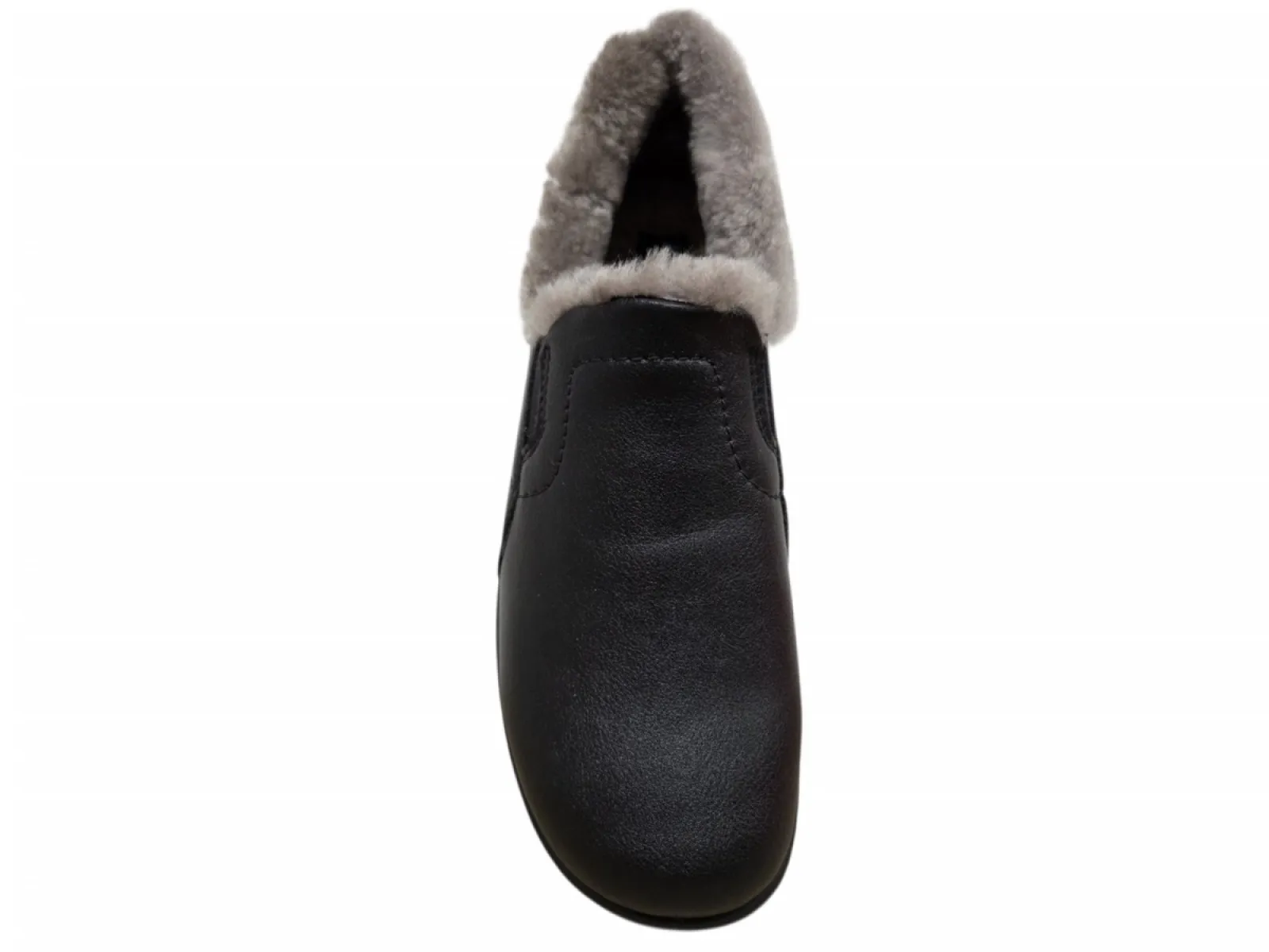 Josef Seibel Josef Seibel Belfort 67 Black Pantoffels Gesloten Sloffen Zwart Leer Heren