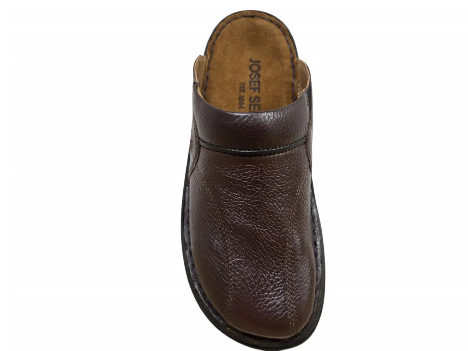 Josef Seibel Josef Seibel Klaus Brasil Pantoffels Open Muilen Bruin Leer Heren