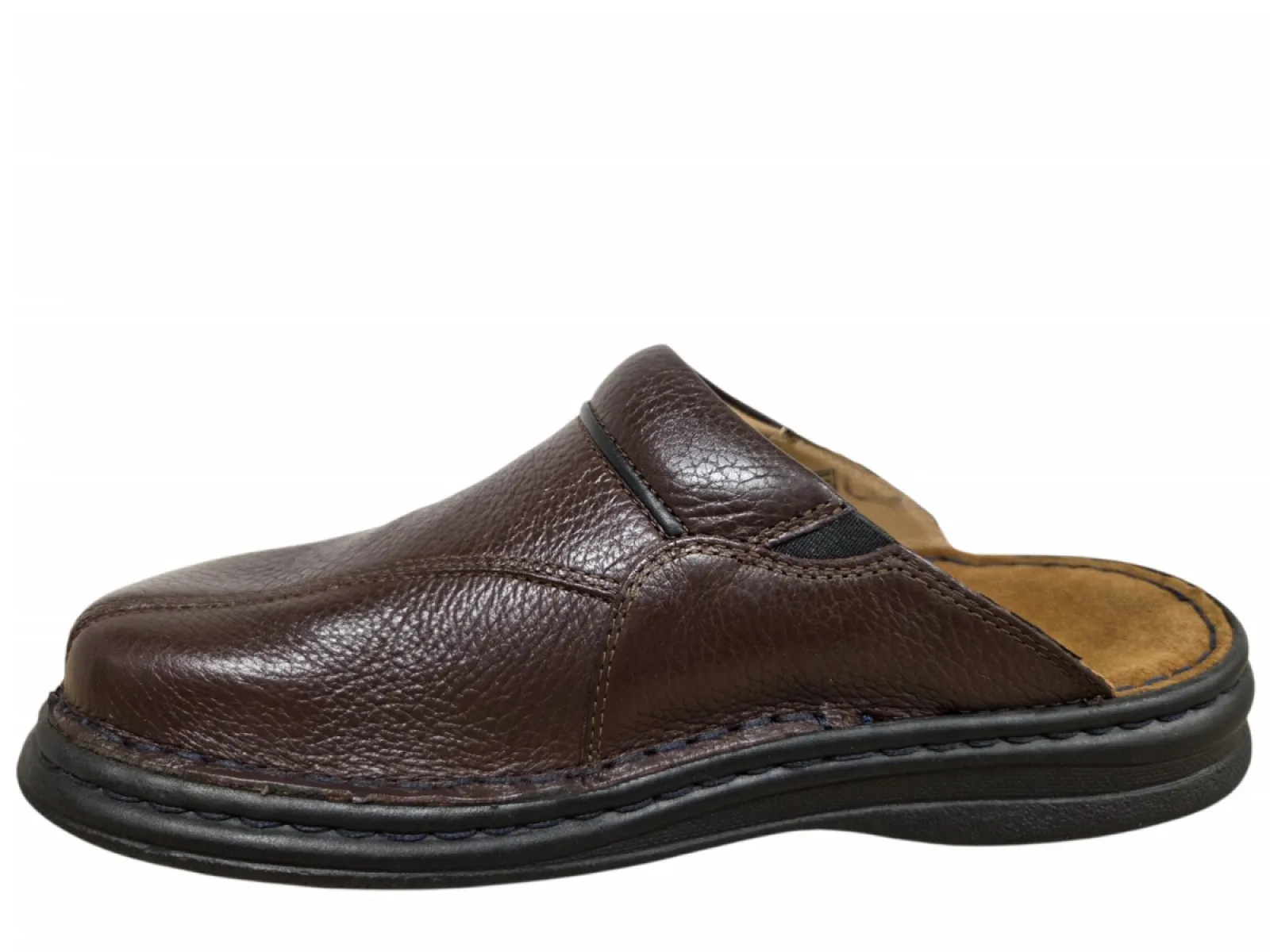Josef Seibel Josef Seibel Klaus Brasil Pantoffels Open Muilen Bruin Leer Heren