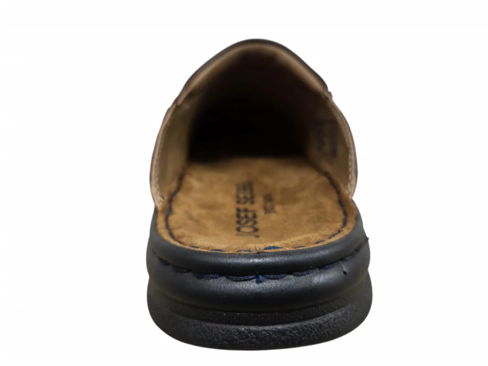 Josef Seibel Josef Seibel Klaus Brasil Pantoffels Open Muilen Bruin Leer Heren
