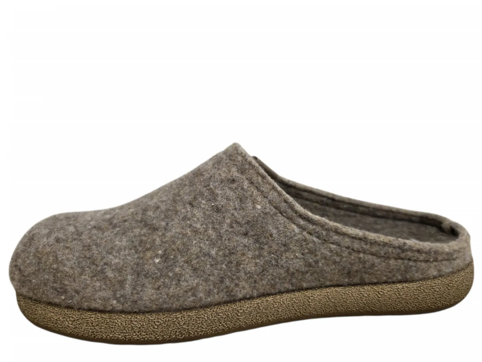 Rohde Rohde 6440 17 Pantoffels Open Sloffen Beige Vilt Dames