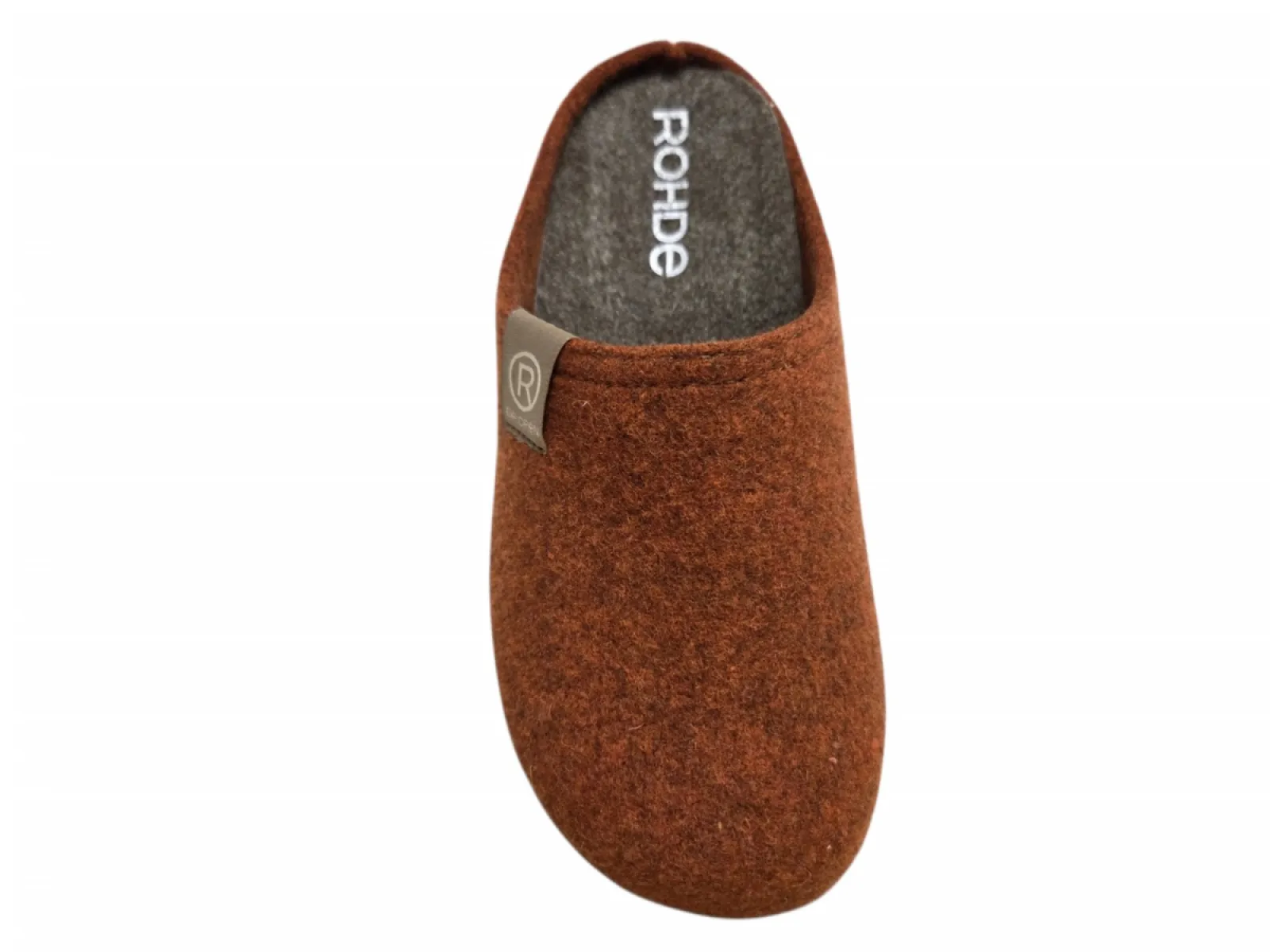 Rohde Rohde 6440 78 Pantoffels open Sloffen Roest Vilt Dames