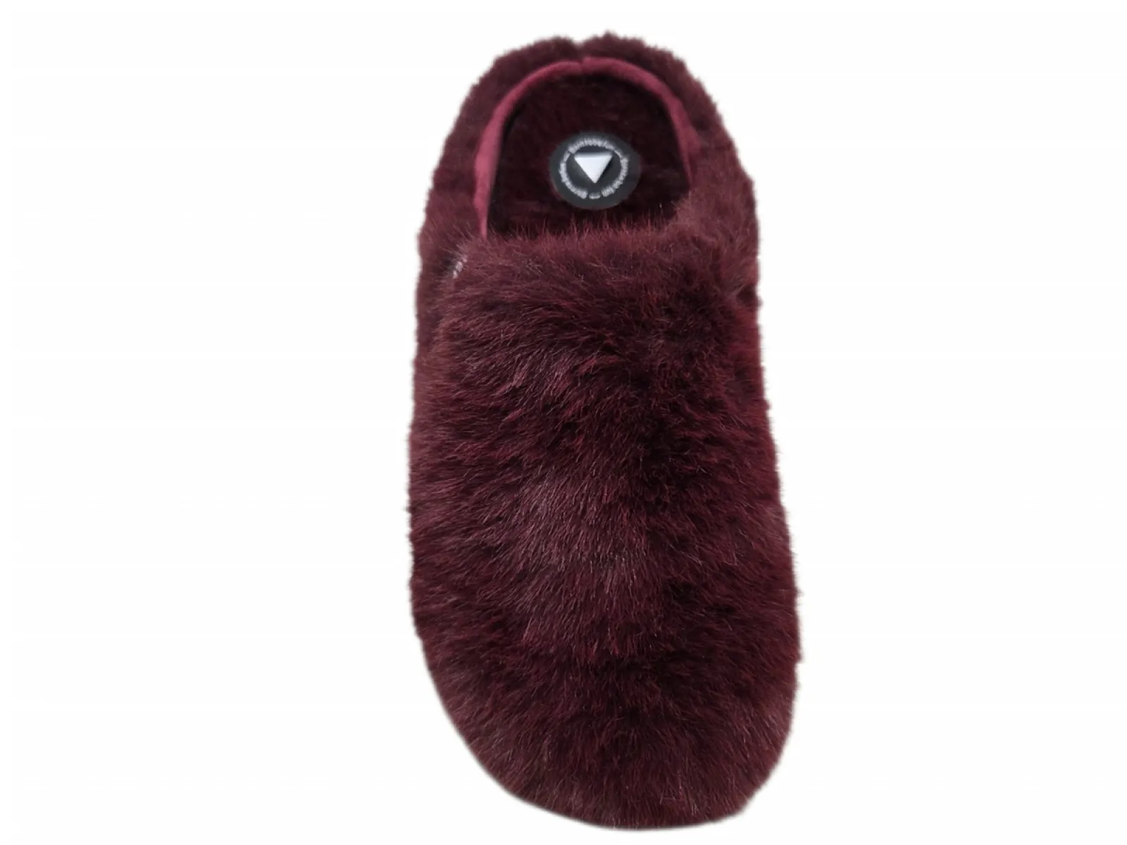 Verbenas Verbenas York Budapest Burdeos Pantoffels Open Sloffen Rood Synthetisch Dames