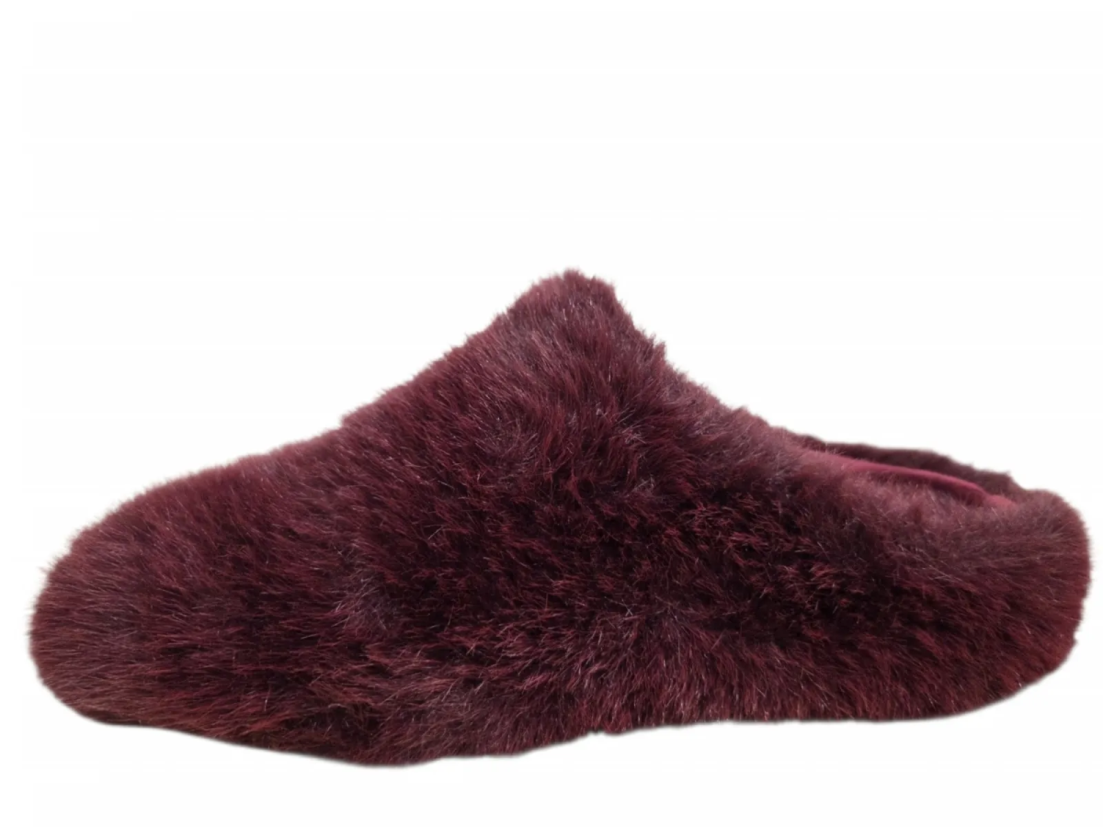 Verbenas Verbenas York Budapest Burdeos Pantoffels Open Sloffen Rood Synthetisch Dames