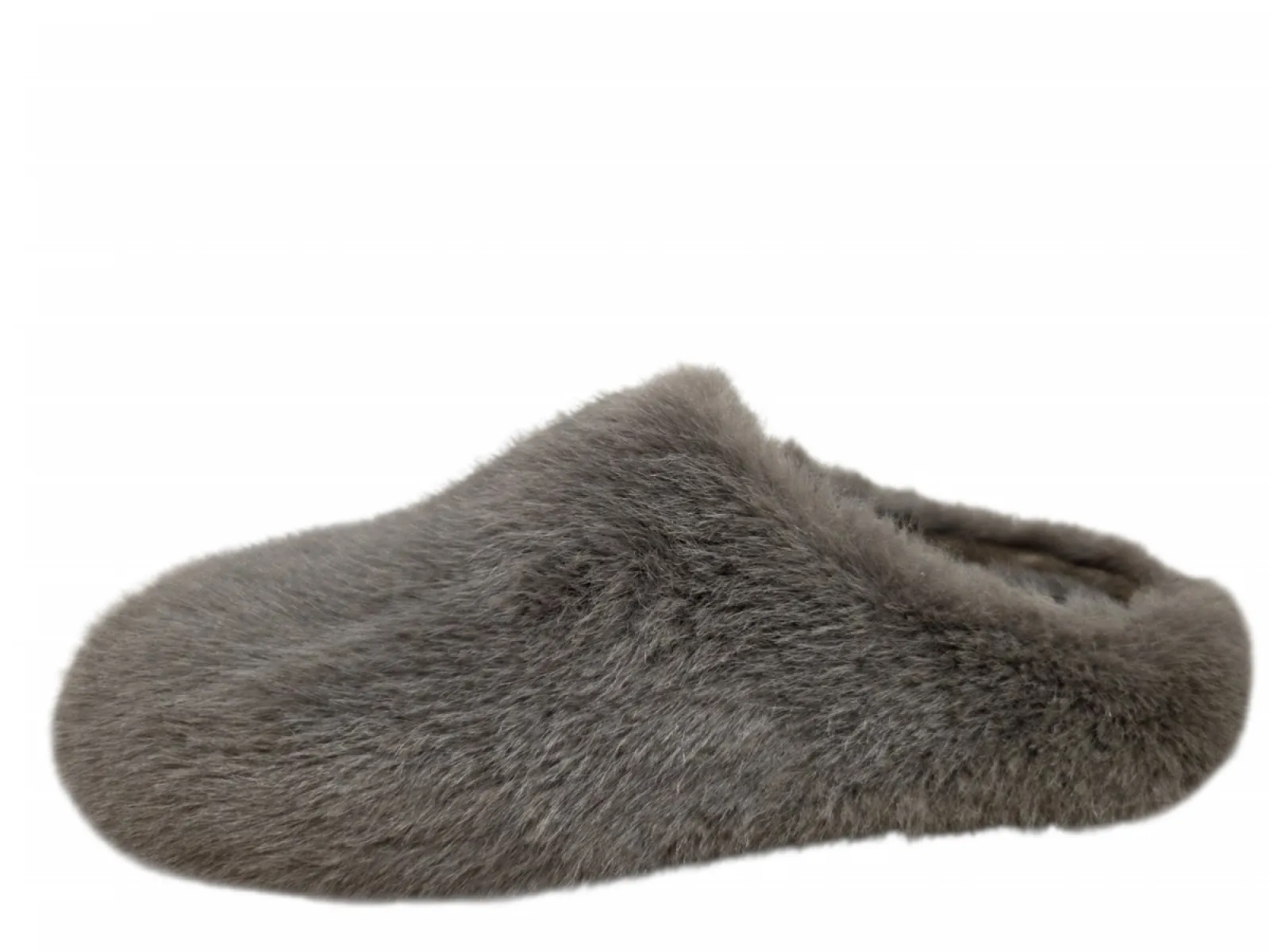 Verbenas Verbenas York Budapest Taupe Pantoffels Open Sloffen Taupe Synthetisch Dames