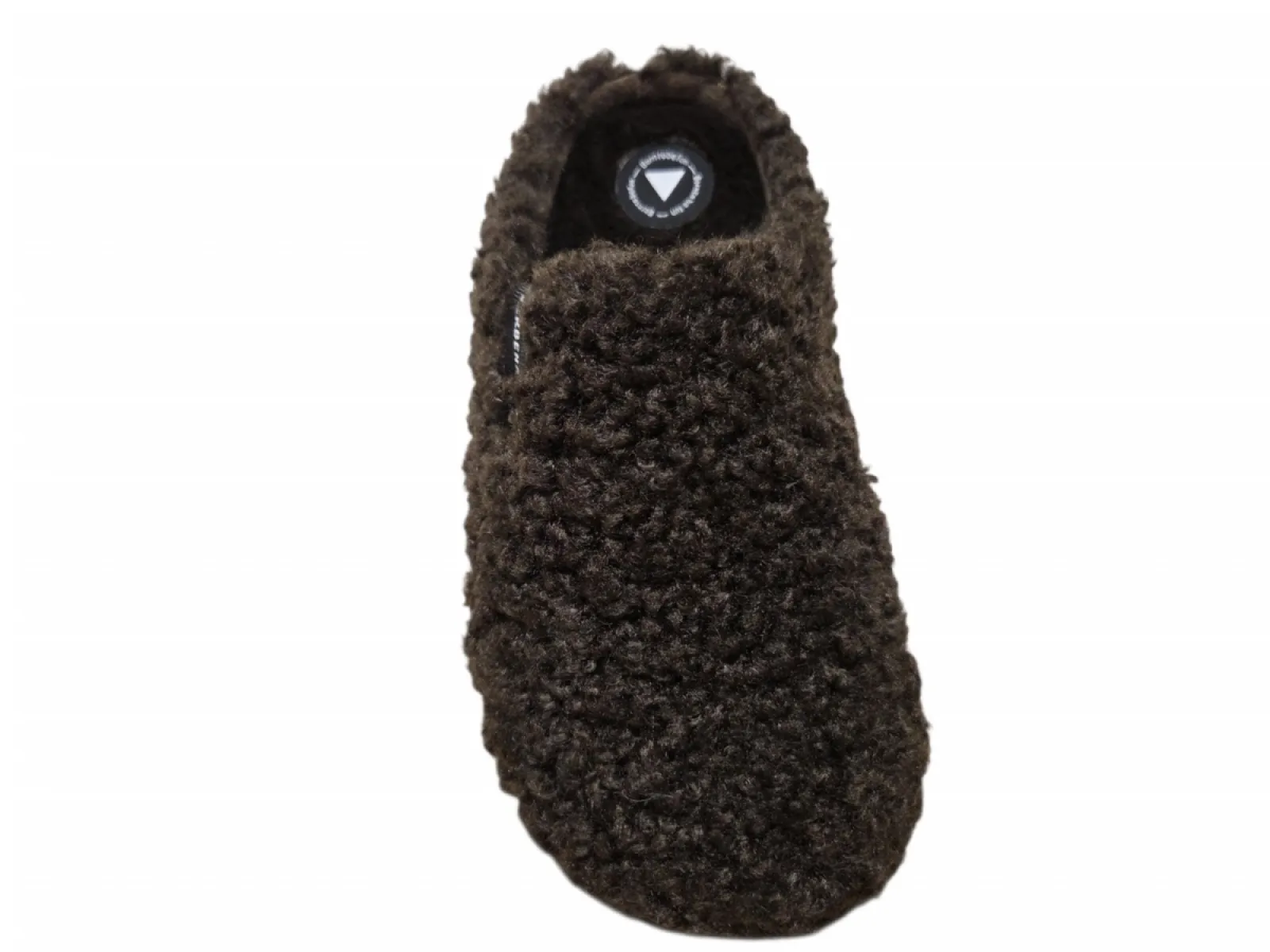 Verbenas Verbenas York Curly Testa Pantoffels Open Sloffen Bruin Textiel Dames