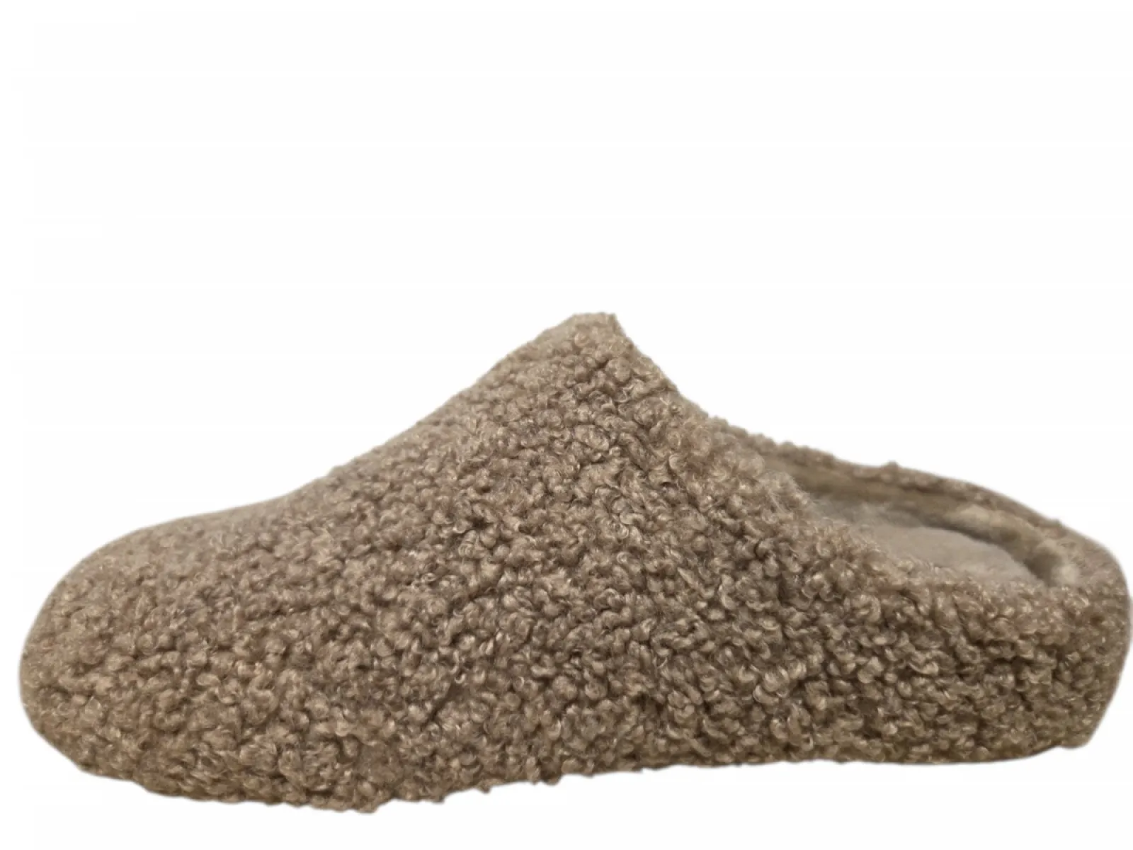 Verbenas Verbenas York Nairobi Camel Pantoffels Open Sloffen Beige Textiel Dames
