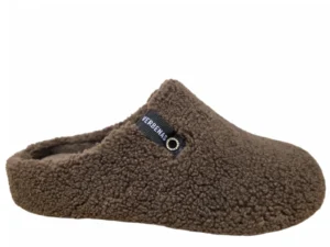 Verbenas Verbenas York Nairobi Marron Pantoffels Open Sloffen Bruin Textiel Dames