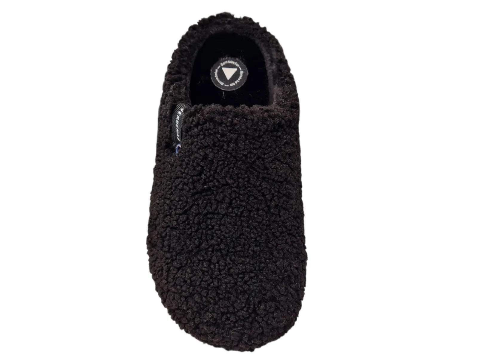 Verbenas Verbenas York Nairobi Negro Pantoffels Open Sloffen Zwart Textiel Dames