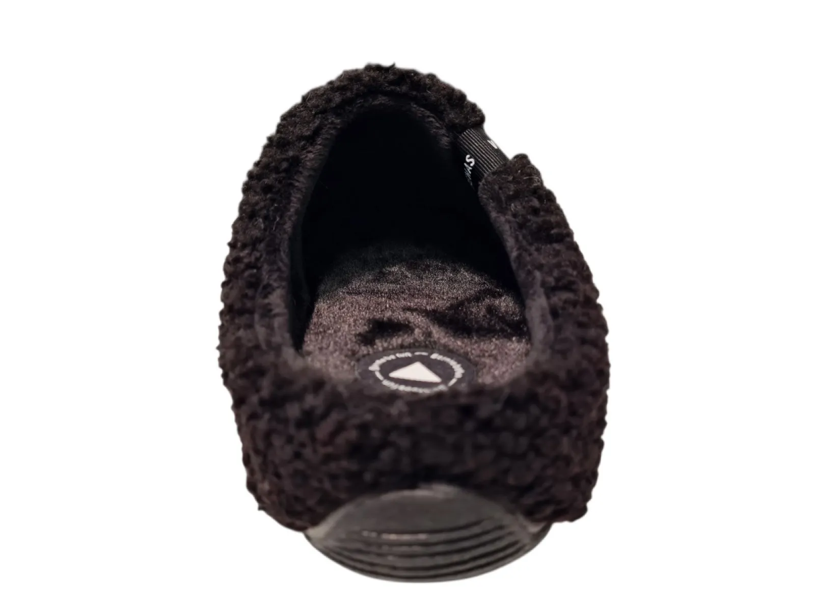 Verbenas Verbenas York Nairobi Negro Pantoffels Open Sloffen Zwart Textiel Dames