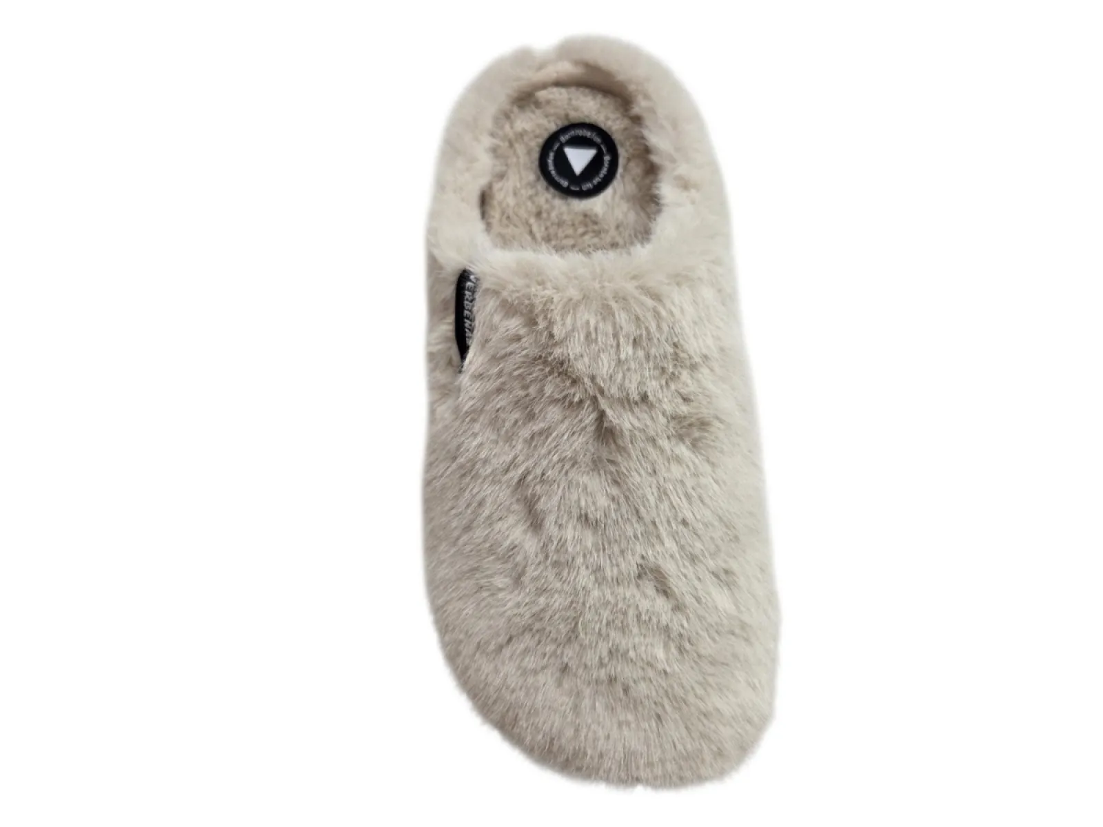 Verbenas Verbenas York Budapest Beige Pantoffels Open Sloffen Gebroken Wit Synthetisch Dames
