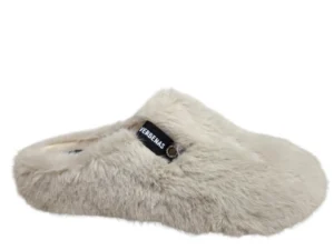 Verbenas Verbenas York Budapest Beige Pantoffels Open Sloffen Gebroken Wit Synthetisch Dames